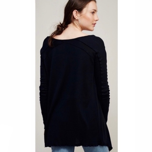 Free People We The Free Pacific Thermal in Black - Picture 3 of 11